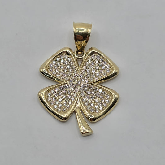 CLOVER PENDANT 10K