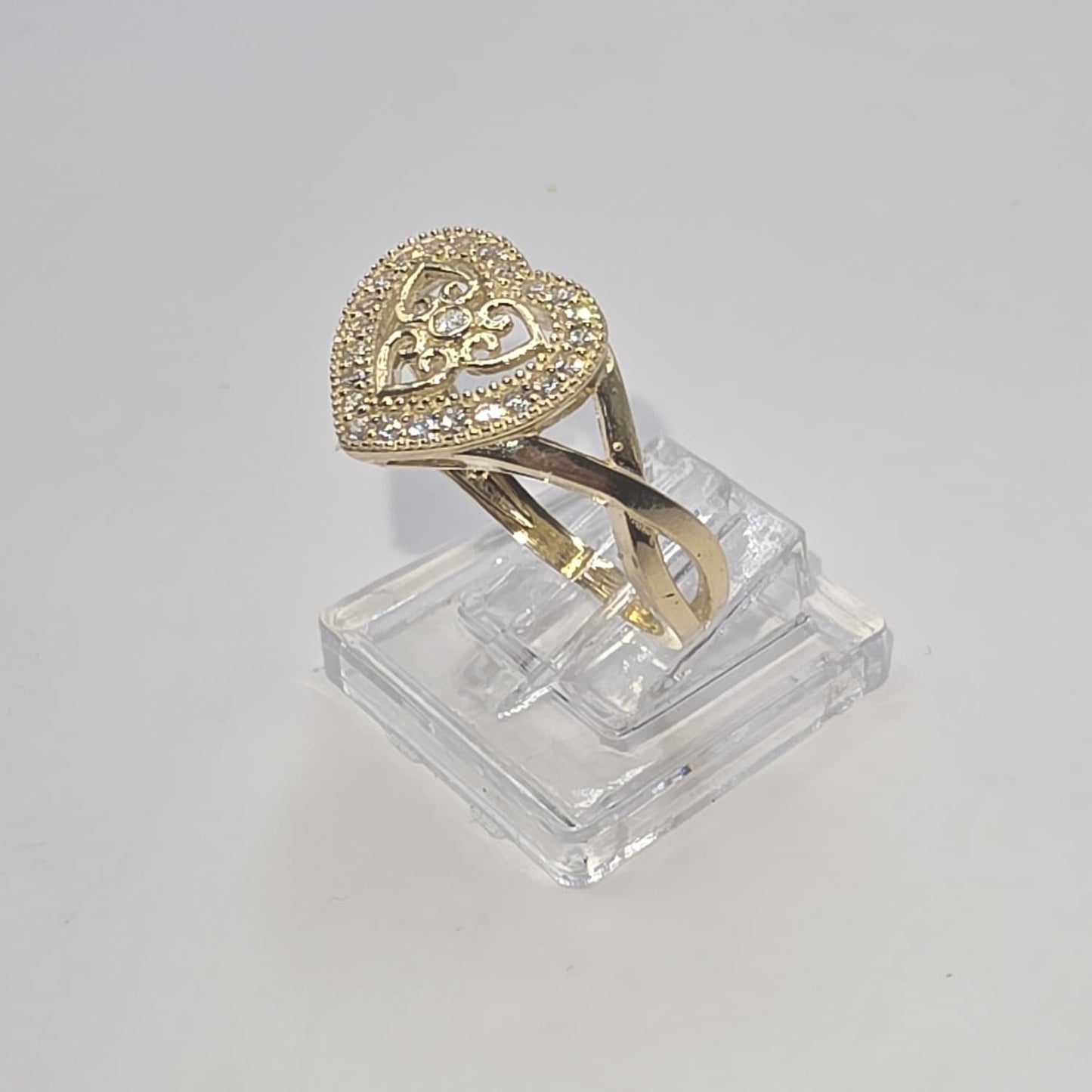 HEART RING 10K