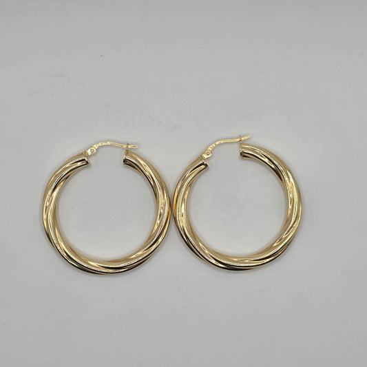 HOOP EARRING 10K