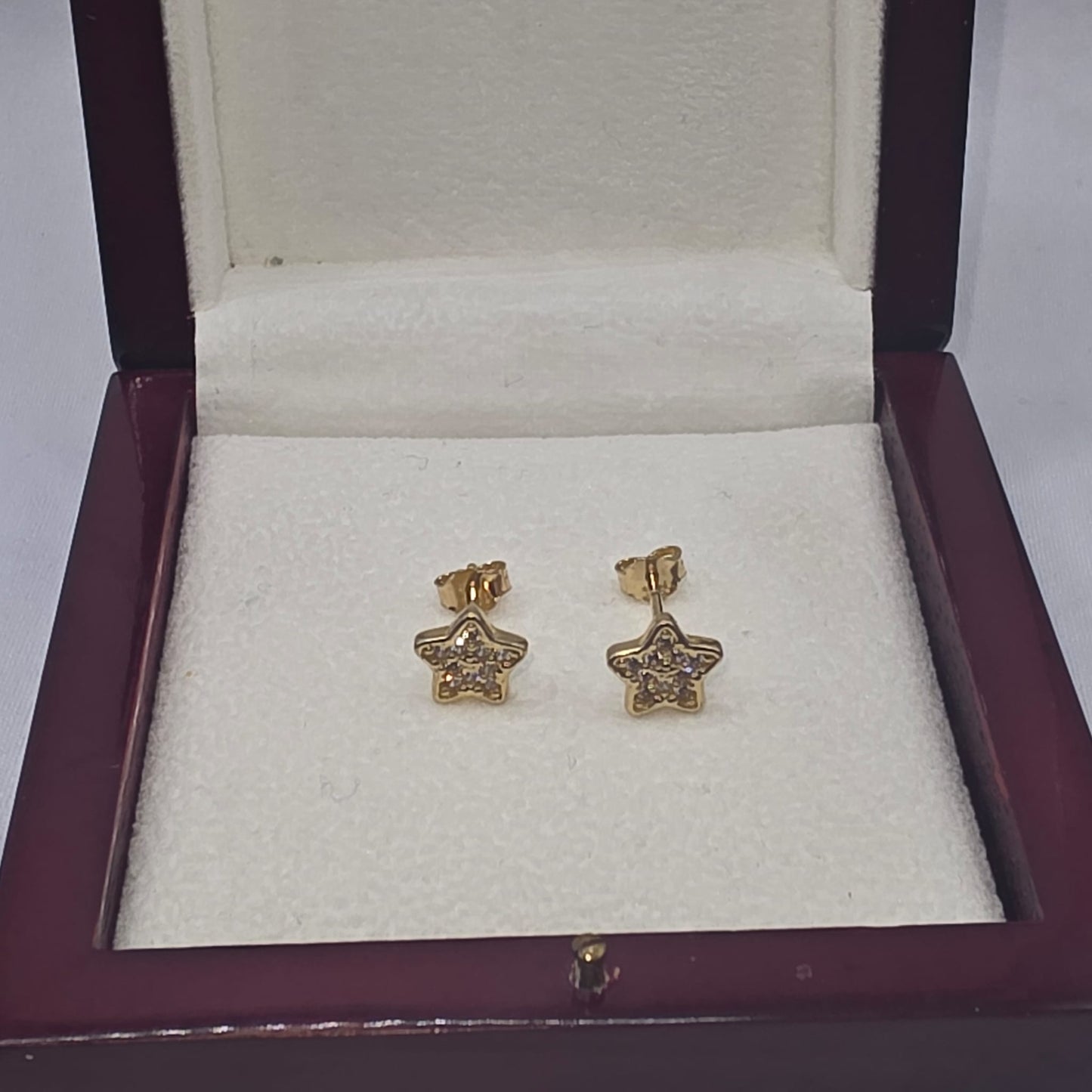 STAR STUD EARRING 10K