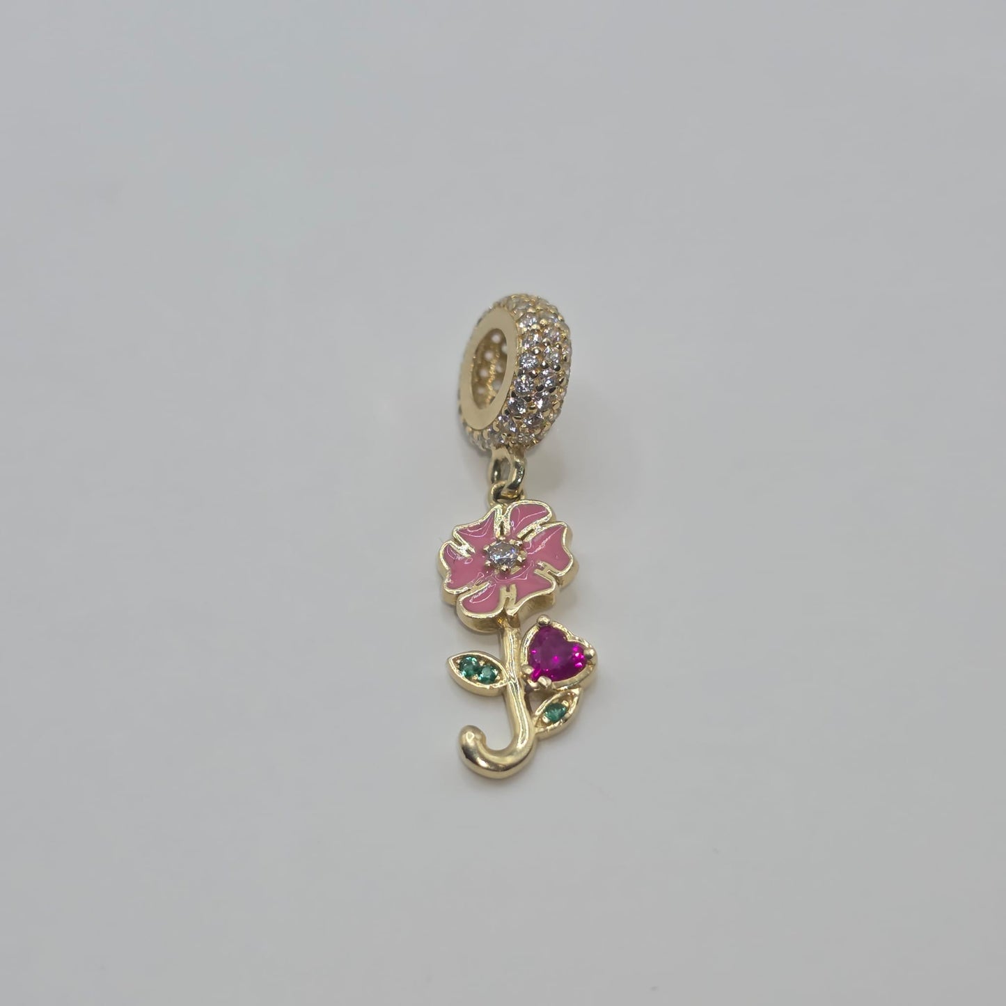 PANDORA FLOWER CHARM 10K