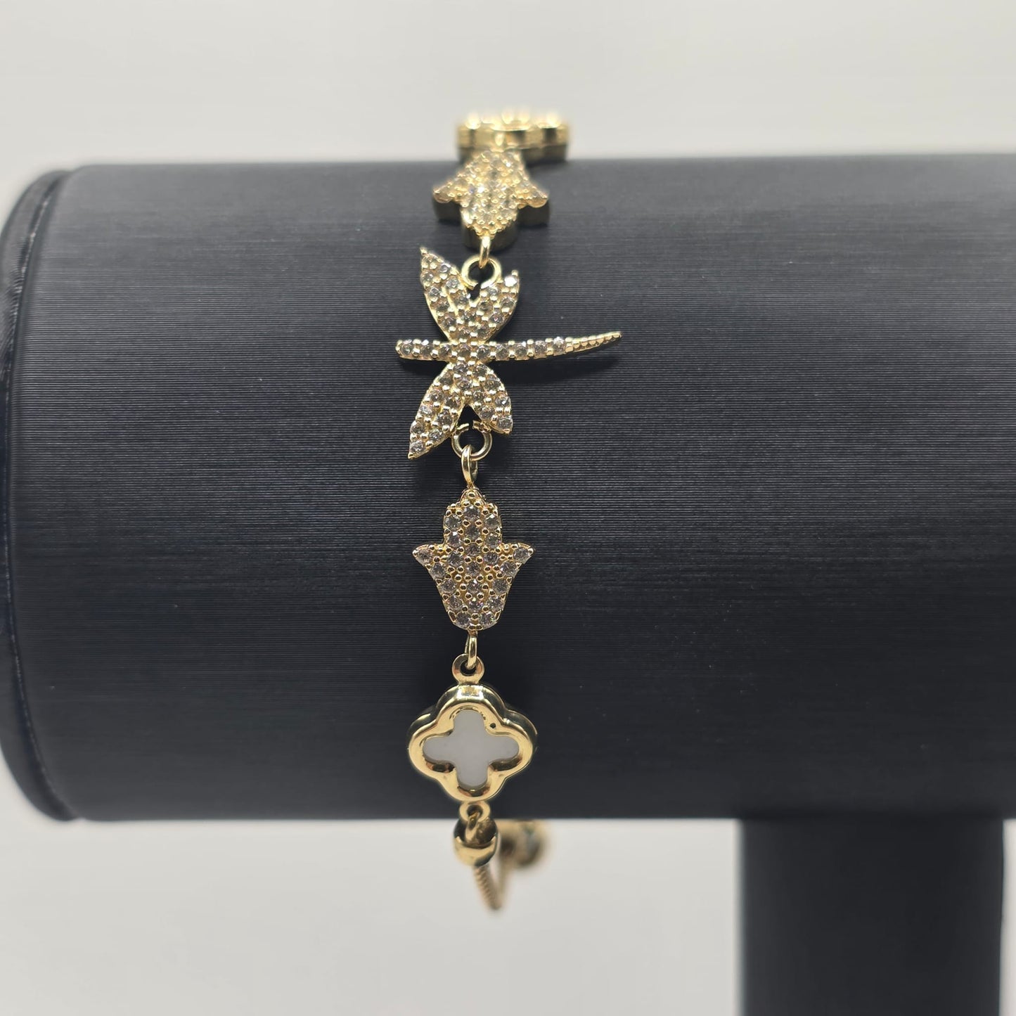 DRAGON-FLY BRACELET 10K