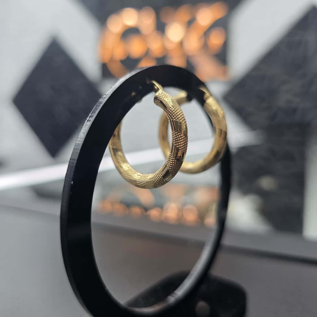 HOOP EARRING 10K