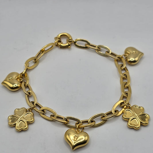 HEART BRACELET 14K