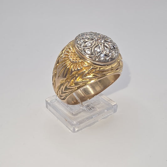 ROSSETA  RING 14K