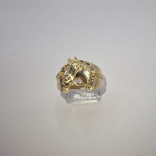 HORSE RING 14K