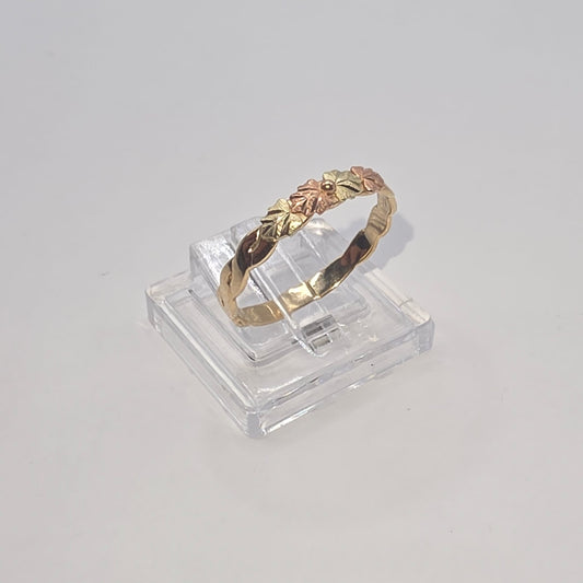 LEAF RING 10K