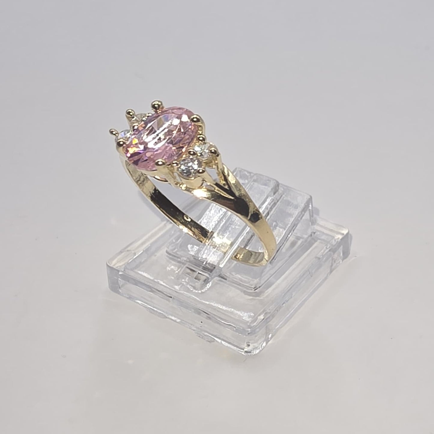 LIGHT PINK RING 10K