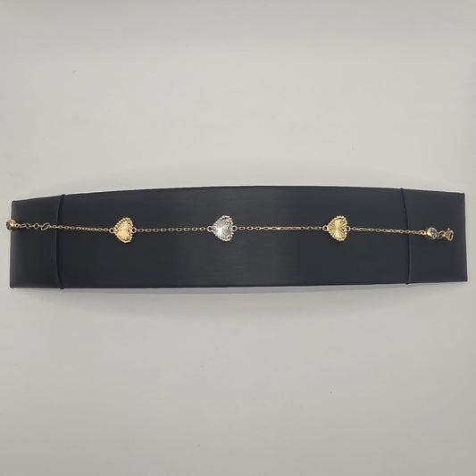 HEART BRACELET 14K