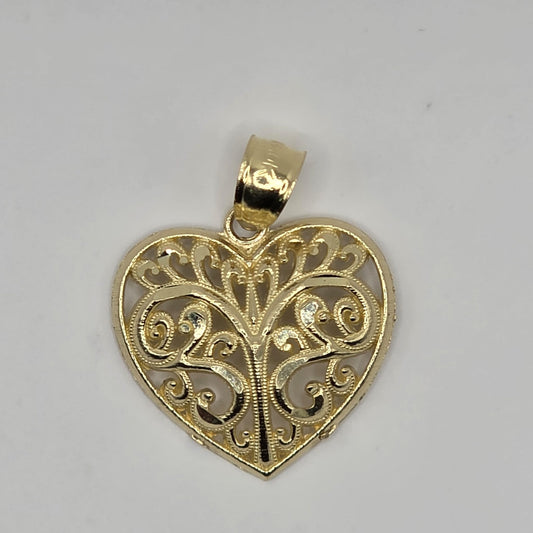 HEART PENDANT 10K