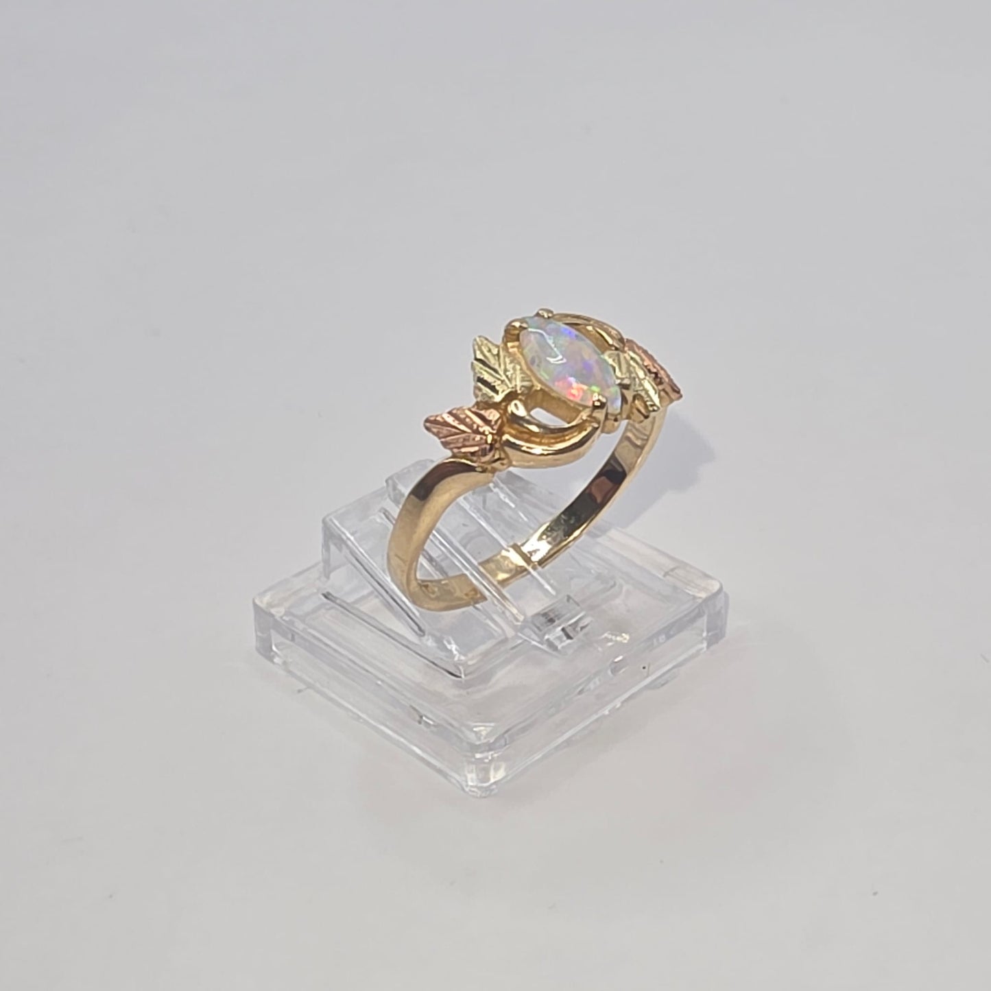 LEAF RING 10K