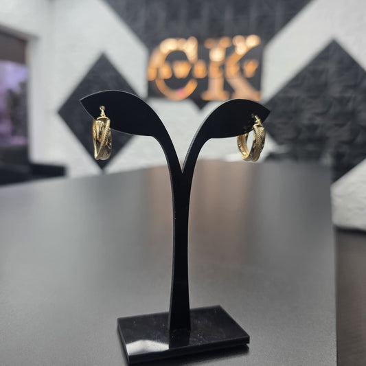 HOOP EARRING 10K