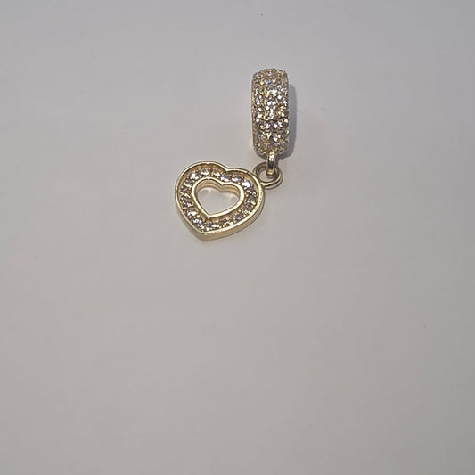 PANDORA HEART CHARM 10K