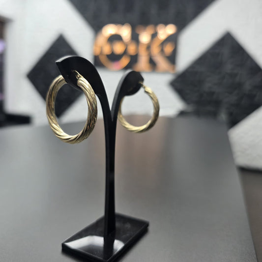 HOOP EARRING 10K