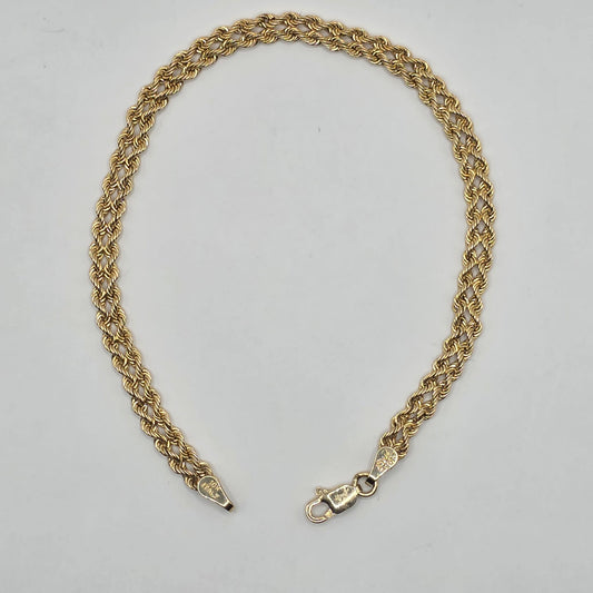 ROPE BRACELET 10K