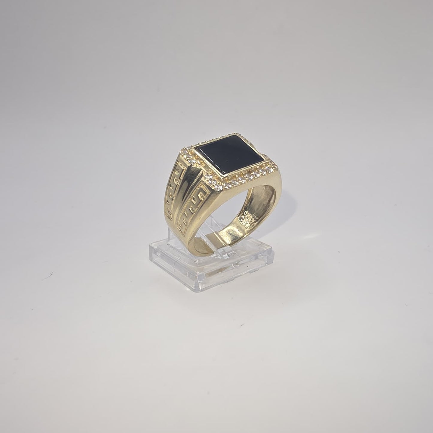 BLACK ONYX RING 10K